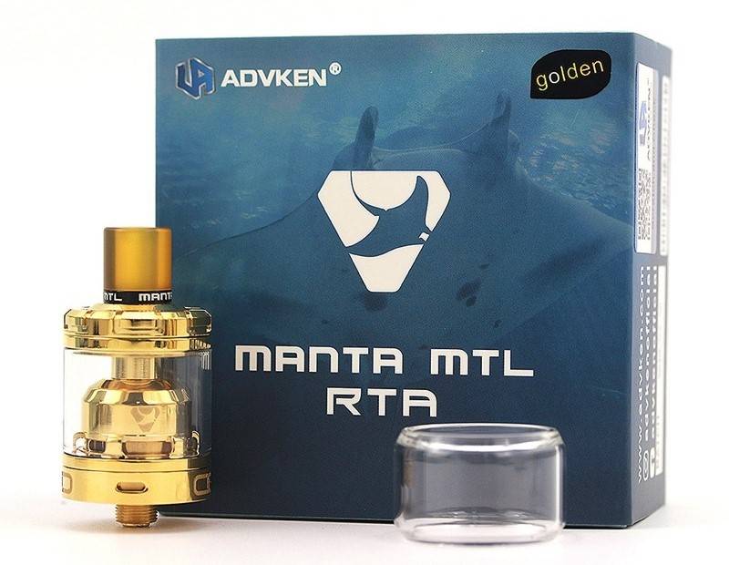 ADVKEN MANTA MTL RTA GOLD